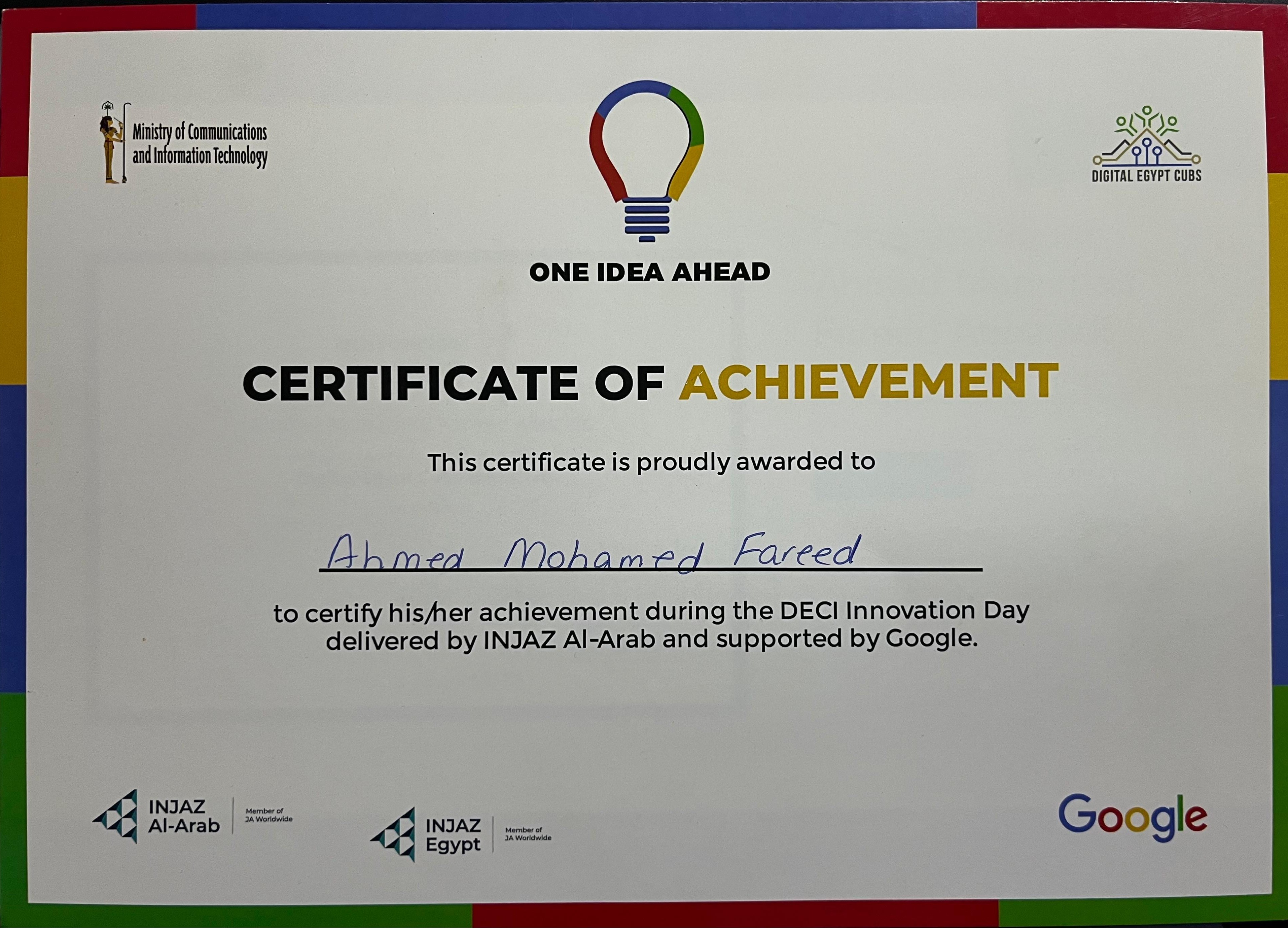 Certificate 8